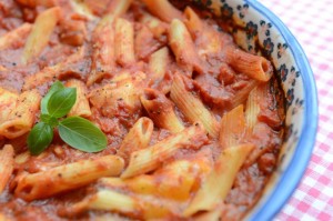128 penne pasta bake