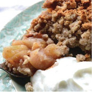 Apple crumble