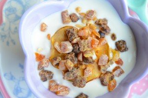 114- yogurt with fruit nut and seeds