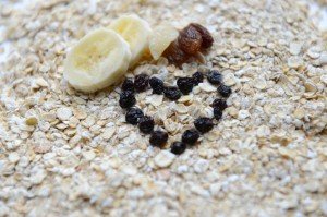 12-raisin and banana porridge