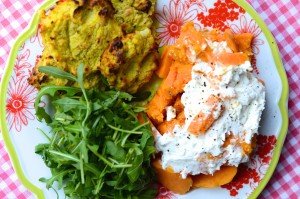 55 cauliflower and courgette cookies
